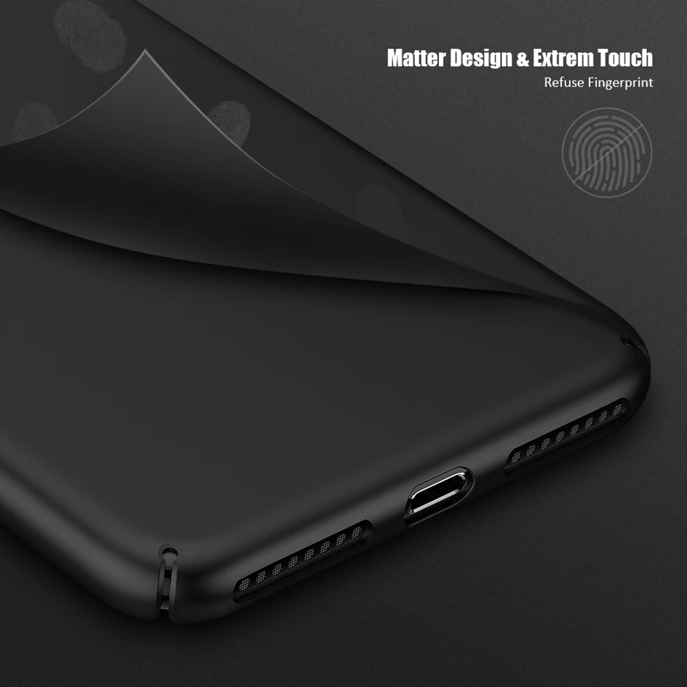 KISS чехол матовый жесткий пластик для телефона s iPhone 7 6 6s Plus 5 S SE ультра тонкий