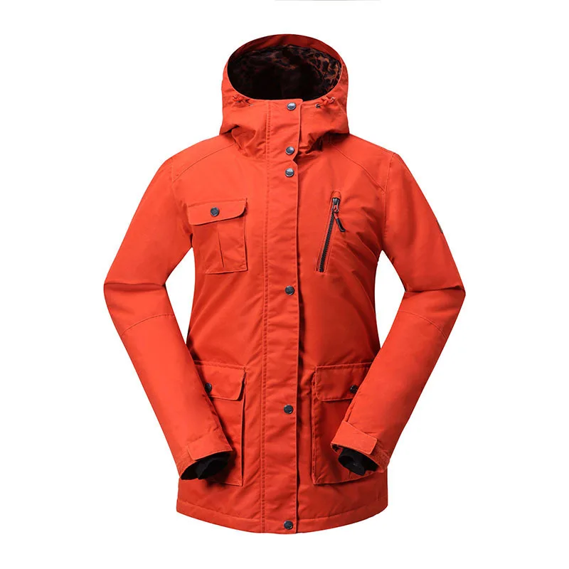 GSOUSNOW Марка Multi color Открытый Женщины Куртки Отдых Туризм Катание На Лыжах Пальто