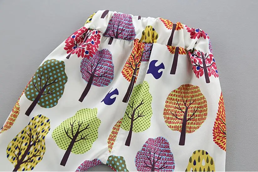 NEW Summer Children Baby Cotton Clothes Cartoon Giraffe T-Shirt Shorts 2pcs/Sets Child Toddler Boys Girls Clothing Tracksuits |