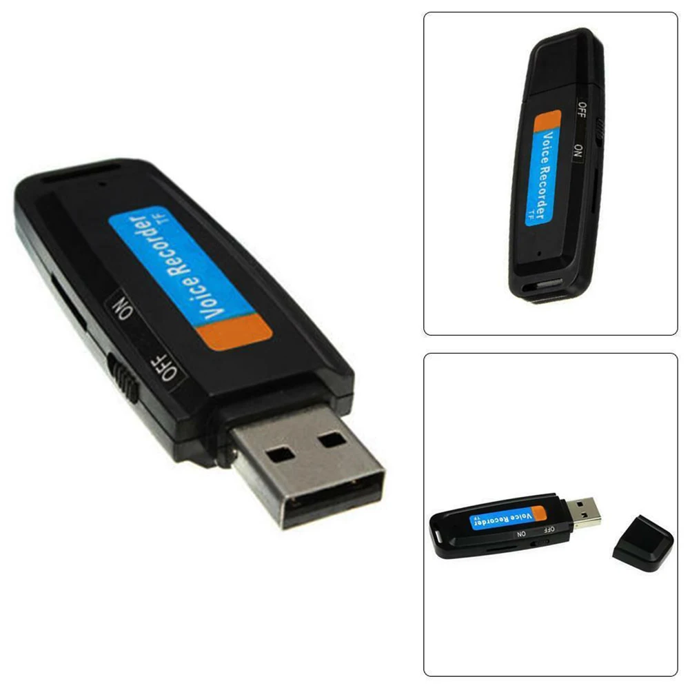 Конференции пластиковый диктофон U диск практичный usb аккумуляторная карта