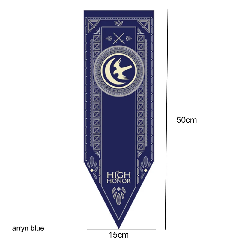 arryn blue Домашний декор Игра престолов баннер флаг Старк Тулли Мартелл волк Дракон полиэстер престолов баннер игры украшения Болтон флаг - Цвет: arryn blue