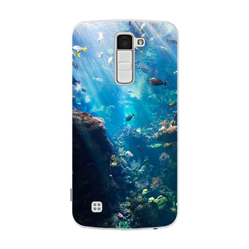 CROWNPRO Мягкий ТПУ чехол для LG K10 чехол для LG K10 LTE K420N K430 K430DS окрашенный защитный чехол на заднюю панель телефона для LG K10 - Цвет: HDY