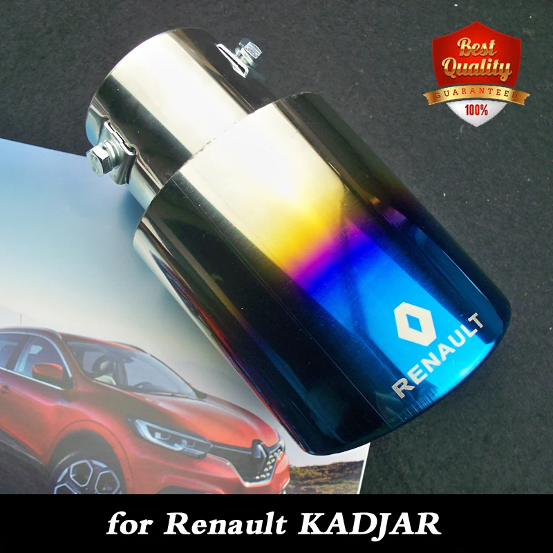 Бесплатная доставка для Renault KADJAR 2015 2018 выхлопная труба из нержавеющей стали