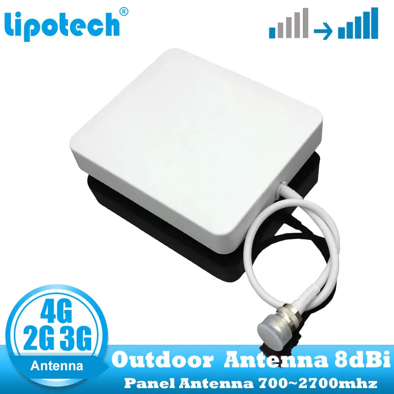 8dbi 700 2700 МГц 2G 3G 4G внешняя панельная антенна GSM CDMA WCDMA UMTS Ретранслятор LTE