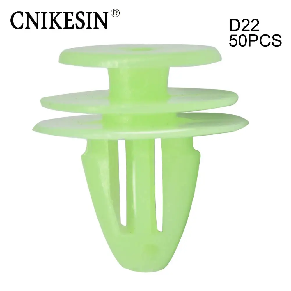 CNIKESIN 50 PCS D22 9 мм отверстие нейлон Фиксатор автомобильный внутренняя отделка