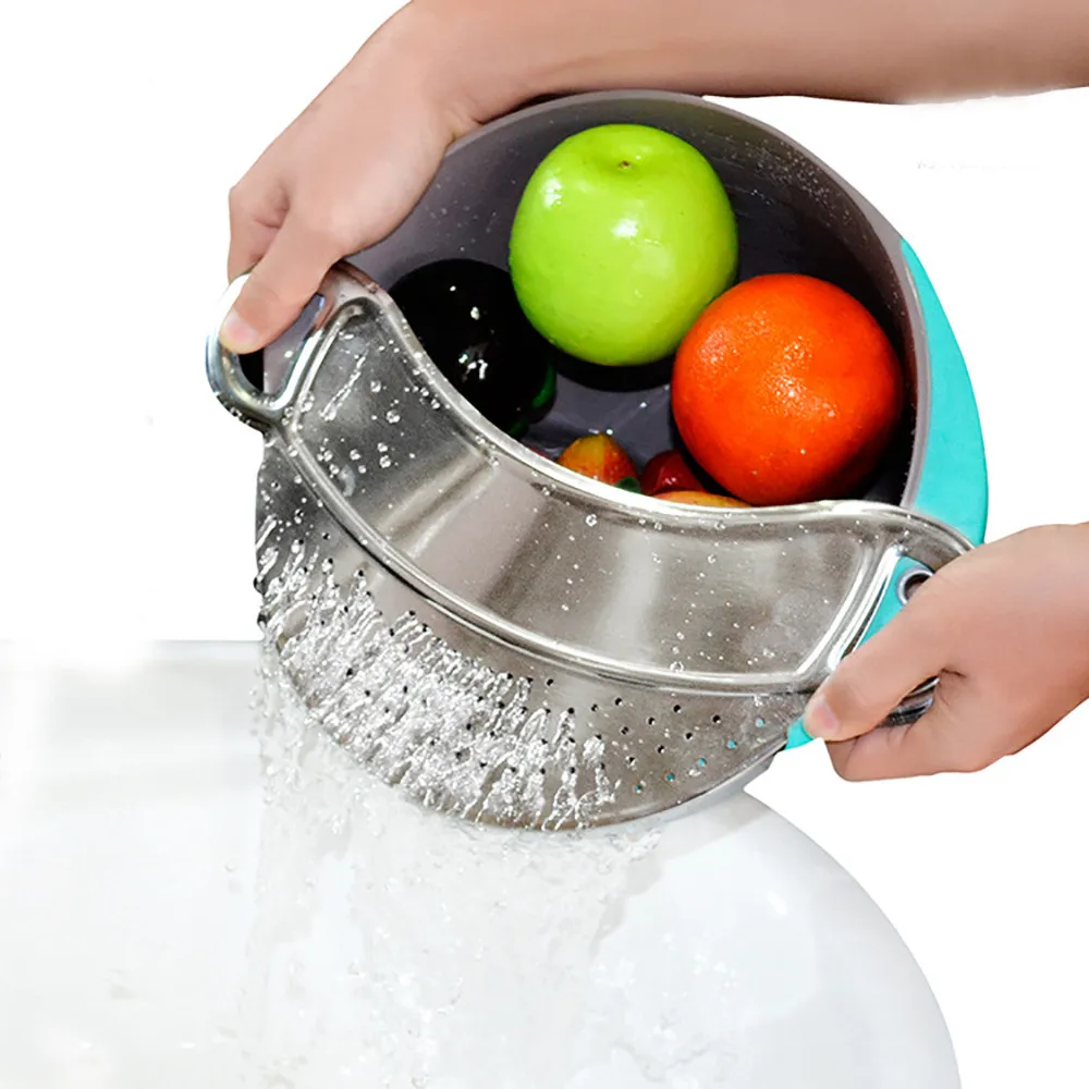 Новый Кухня дополнительно Нержавеющая сталь фильтр клип дуршлаг|steel strainer|stainless