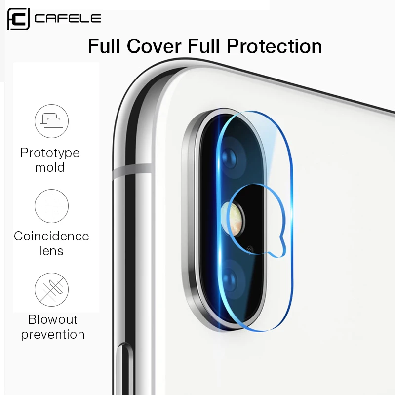 Защитная пленка для объектива камеры CAFELE iphone XR HD прозрачное защитное закаленное