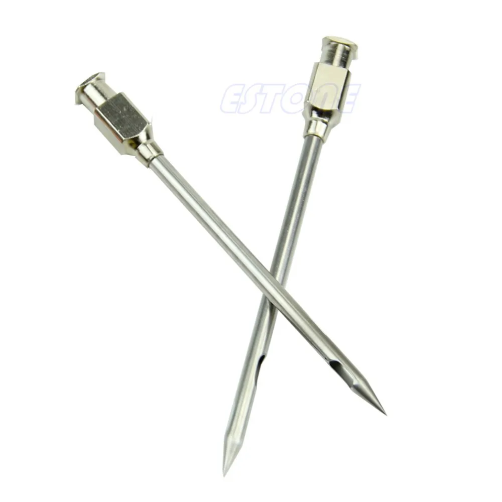 5x Stainless Steel Marinade Injector Needle For Barbecue Grill Flavor Turkey BBQ |