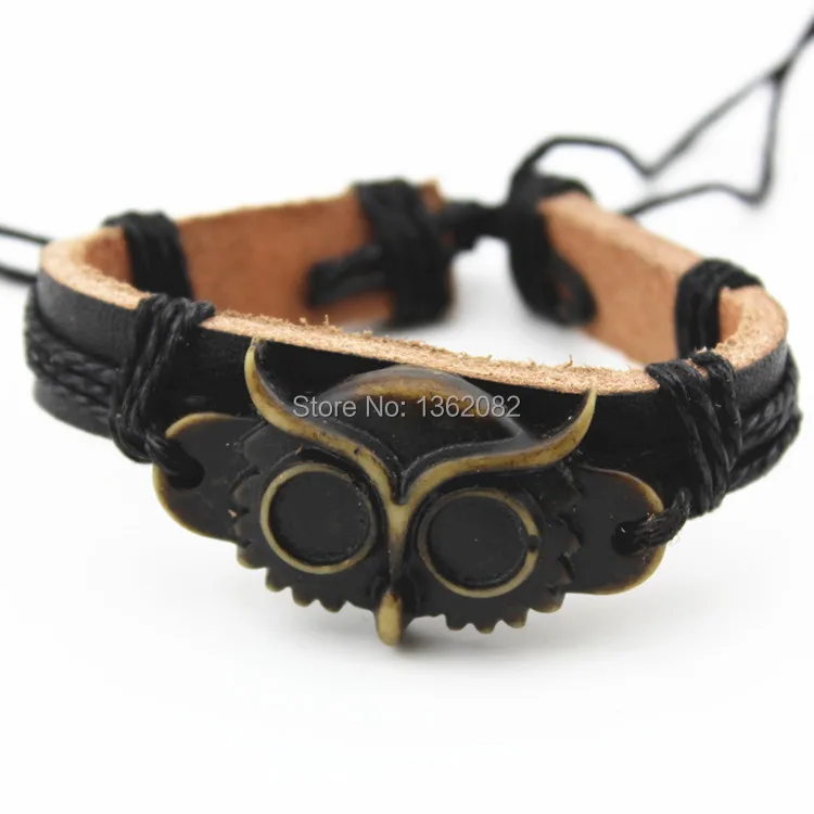 Мужские Женские Ювелирные изделия ручной работы Племенной яка кость Сова