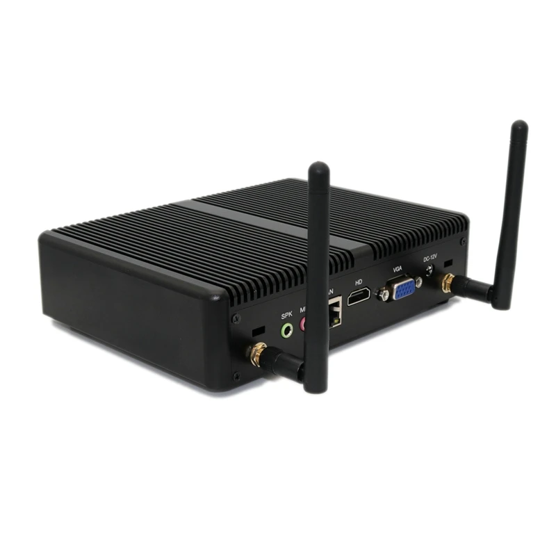 Мини ПК без вентилятора Intel Core i3 i5 i7 Windows 10 Pro DDR3 2 4 ГГц 4K HTPC WiFi HDMI VGA TV box|Мини ПК| |