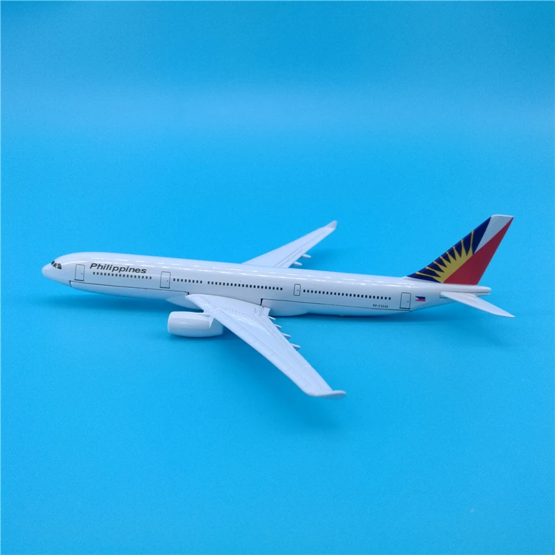 16 см A330 Филиппины модель самолета международной Аэробус сувенир авиационной