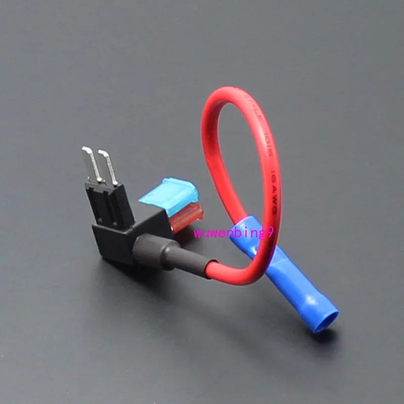 100 комплектов Авто micro fuse держатель для автомобиля 8 мм подходящие предохранители