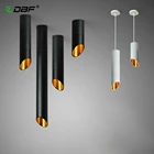 Потолочный светильник DBF, светодиодный, 1 м, 7 Вт, белыйчерный, AC85-265V