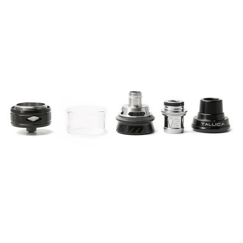 Оригинал Tesla Tallica распылитель 6 мл с TS XX катушки 0.18ohm S катушка 0.2ohm Teslacigs электронный