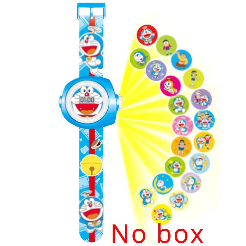 Dream no box JOYROX принцесса Человек-паук детские часы проекция мультфильм шаблон Цифровые Детские часы для мальчиков девочек светодиодный дисплей часы Relogio - Цвет: Dream no box