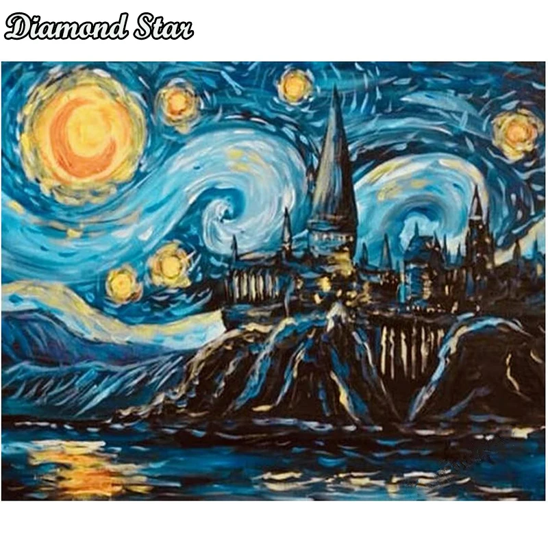 5D Diamond Embroidery Van Gogh diy Painting Cross Stitch Resin Full Square decor | Дом и сад