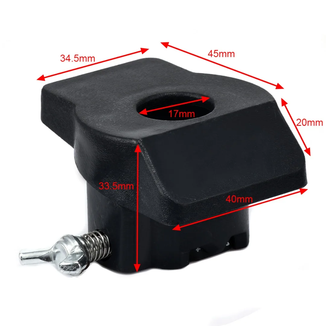 1pc Black Sanding Grinding Guide Attachment Drill Locator Positioner Rotary Tool Accessories Mayitr | Инструменты