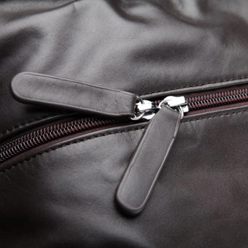 Мужская Дорожная Сумка TIDING из натуральной кожи брендовая Портативная сумка в