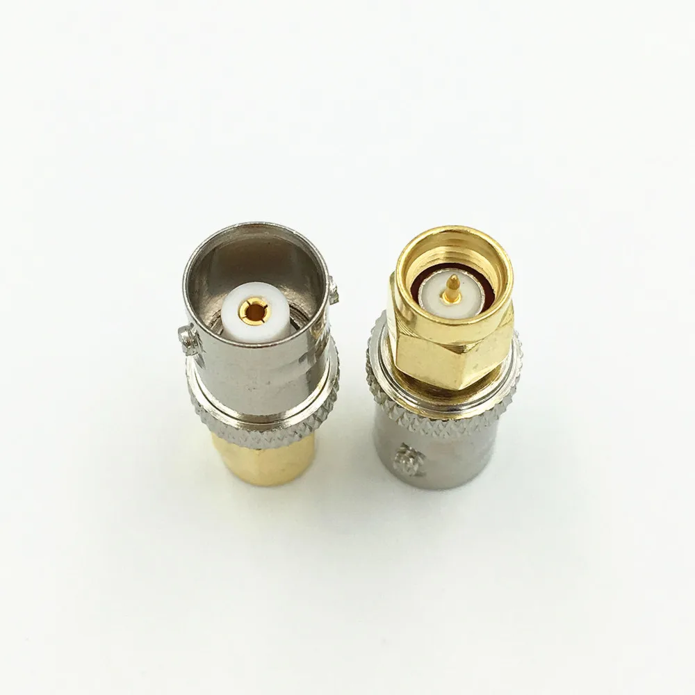10 шт. медный SMA штекер BNC Гнездовой разъем RF коаксиальный Прямой кабель