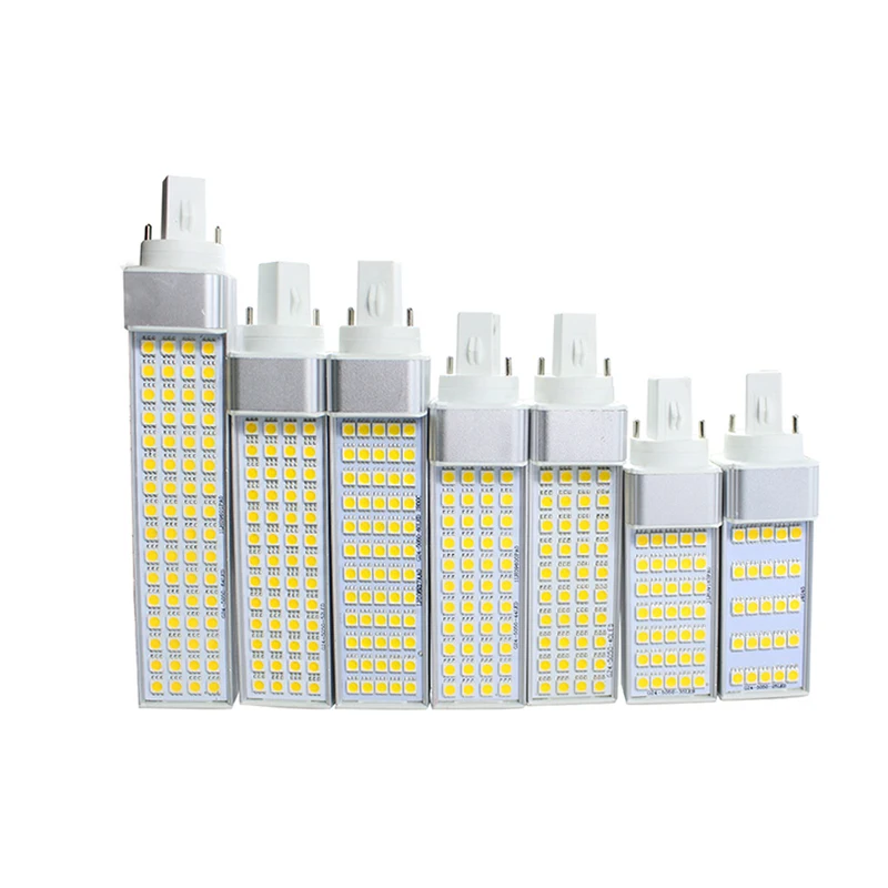 E27 E14 G24 6 Вт 7 9 10 12 14 15 светодиодный лампы 5050 SMD AC85 265V кукурузы Рождественские люстры