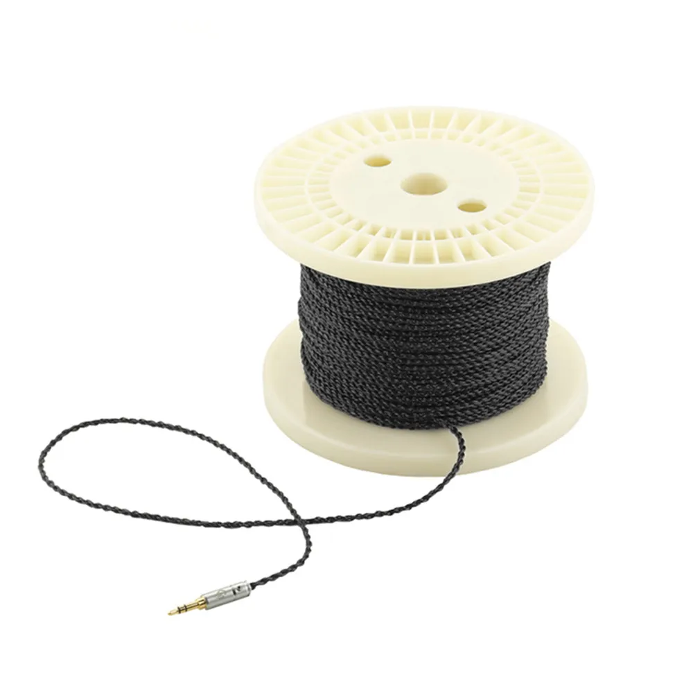 4 ядра наушников кабель обновления 1 0 м 2 150 DIY HiFi стерео аудио Замена для усилителя