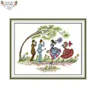 Joy Sunday Hurricane RA050 14CT 11CT Набор для вышивки крестиком для мужчин и женщин