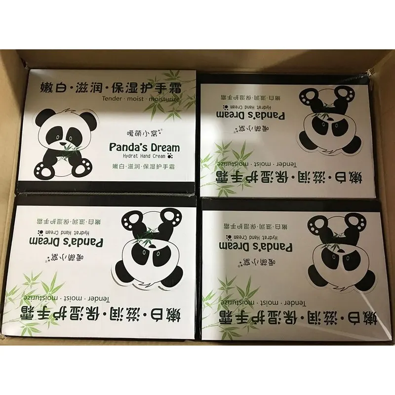 Panda отбеливающий увлажняющий крем для рук высококачественный ухода за руками