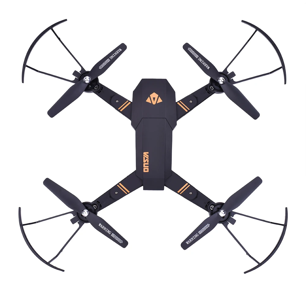 Складной Дрон VISUO XS809HW с широкоугольной HD камерой 720P Wi Fi FPV режимом удержания