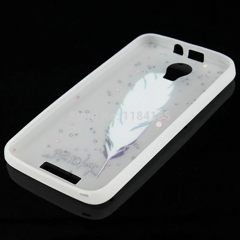 Luminous TPU Case for Micromax Canvas Power AQ5001/ Juice 2 AQ5001 Feather Ultra-thin Soft Transparent Cover |