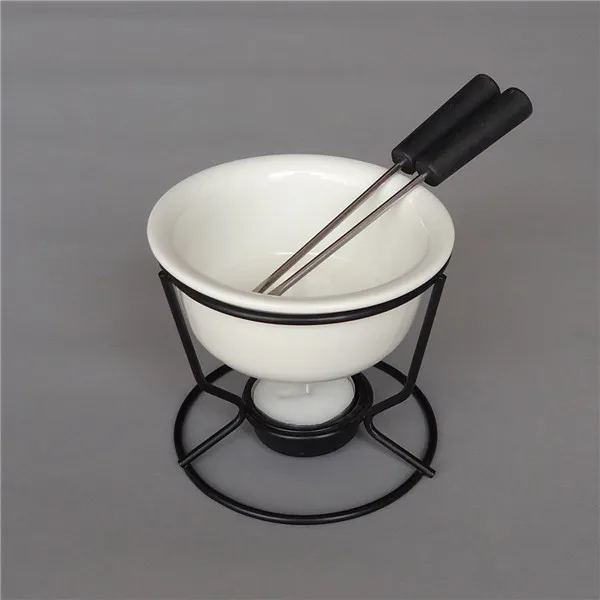 Фондюшница для шоколада, чашка с горелкой, сделай самостоятельно шоколад для Haggen Dazs мороженого