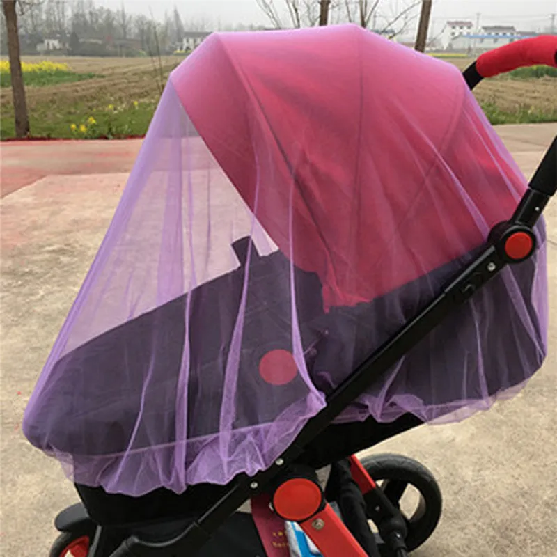 

Stroller Pushchair Pram Mosquito Fly Insect Net Mesh Buggy Cover for Baby Infant stroller accessories #4j11