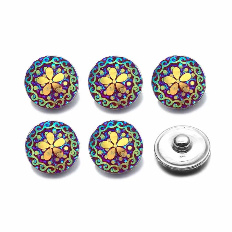 Горячие силиконовые 18 мм акриловые смолы неровные кнопки 036 подходят шарм