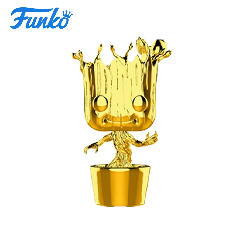 FUNKO POP Marvel 10 лет Железный человек LOKI Groot Капитан Америка виниловая Кукла Детская