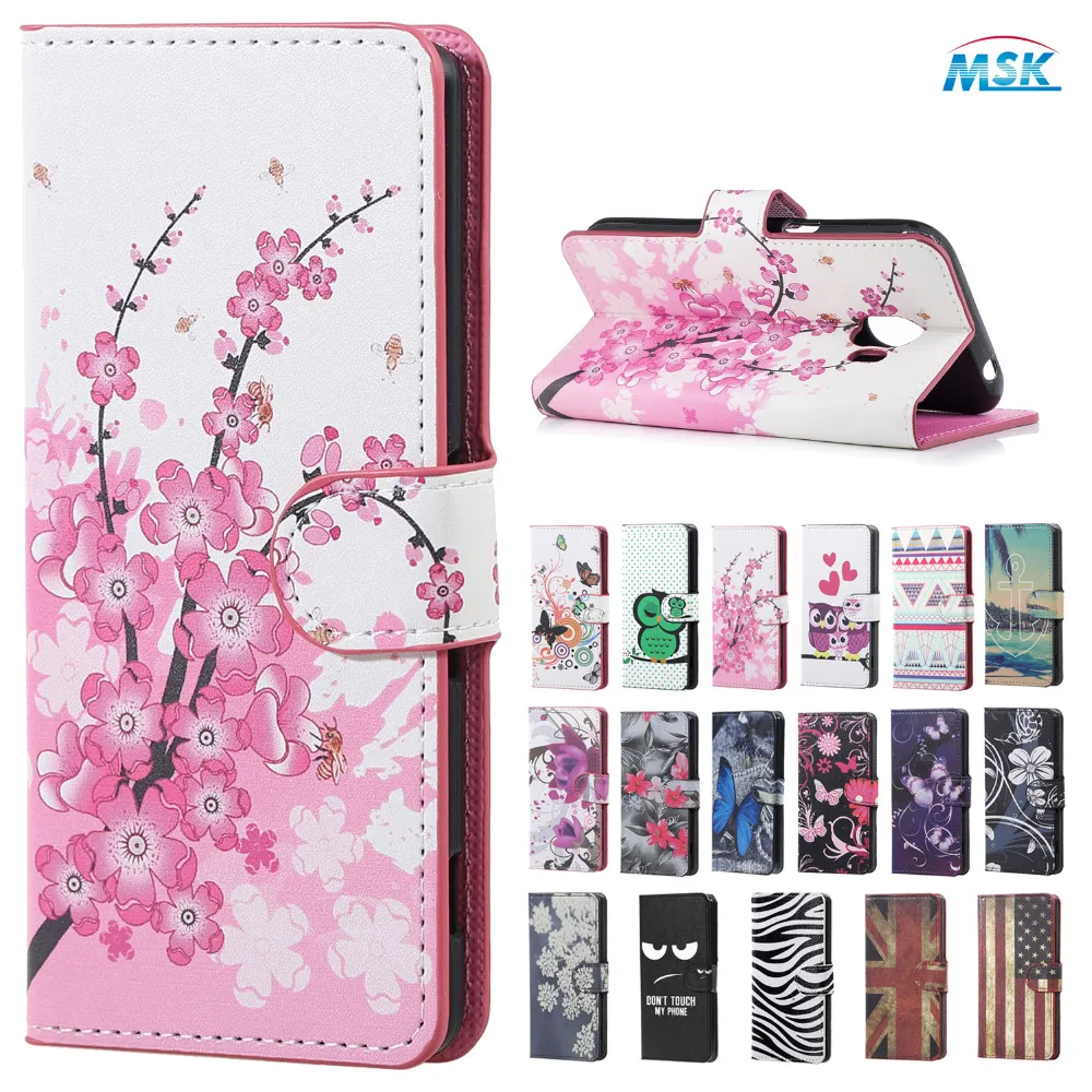 Filp cover for Samsung Galaxy J2 Pro 2018 luxury Wallet leather case SM-J250N phone shell | Мобильные телефоны и