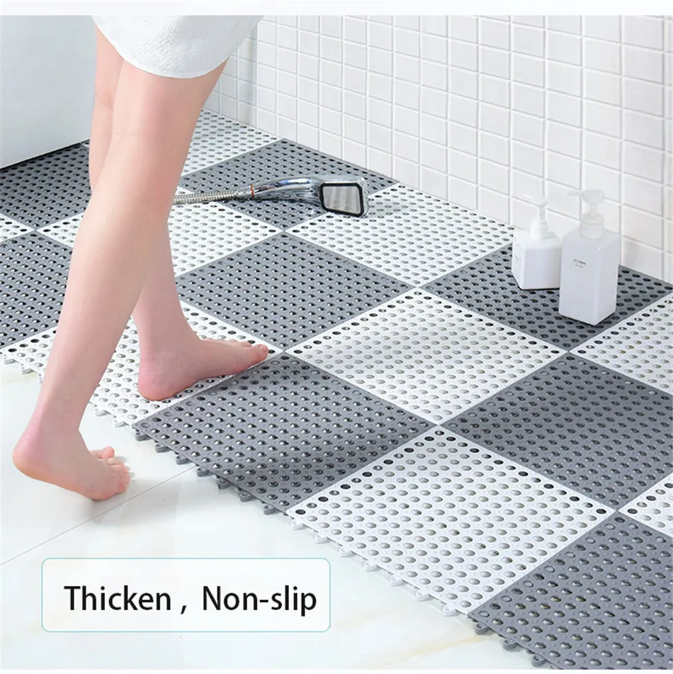 ONEUP коврики для ванной можно отрезать ножной пол полый водонепроницаемый ковер повседневные предметы домашнего обихода для ванной комнаты кухонный нескользящий коврик