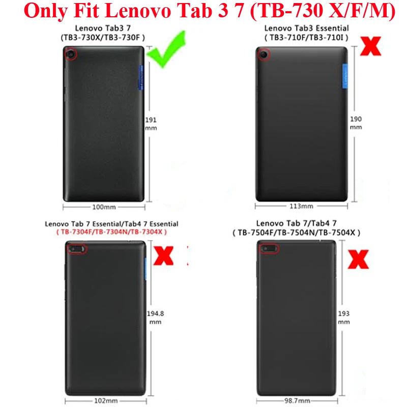 Силиконовый чехол для Lenovo Tab 3 7 730M Tab3 0 защитный TB3 730x 730F 730I мягкий корпус Fundas|Чехлы