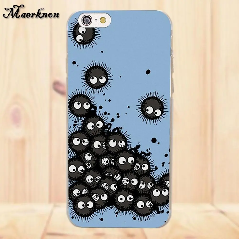 Spirited Away Inspired Soot Sprites TPU милый чехол для Apple iPhone X 4 4S 5 5C SE 6 6S 7 8 Plus LG G4 G5 G6 K4 K7 K8 K10|cute