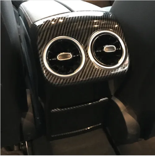 Задний подлокотник коробка воздушный Выход Накладка наклейки для Mercedes Benz W177 A200