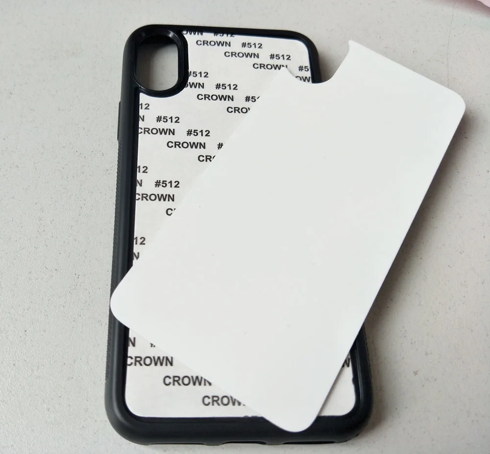 Для iphone X 2d резиновая термополиуретановая печать сублимационный чехол с печатной