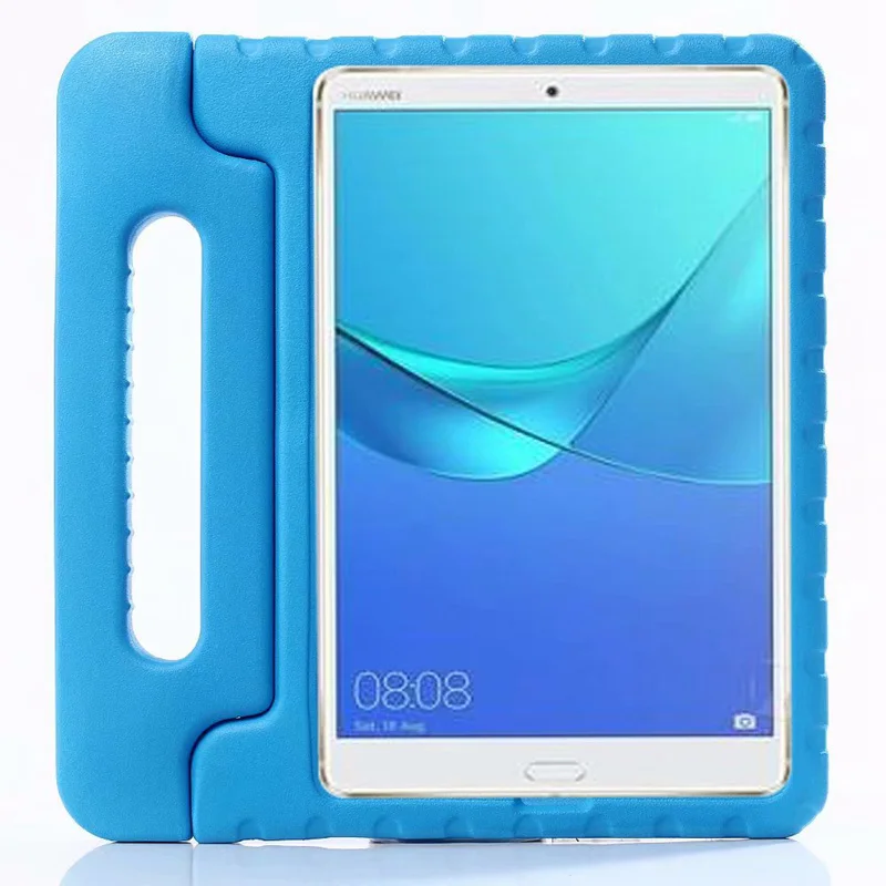 blue Для huawei MediaPad M5 10 чехол для детей 10," CMR-AL09 CMR-W09 портативный Безопасный EVA противоударный чехол для планшета - Цвет: blue