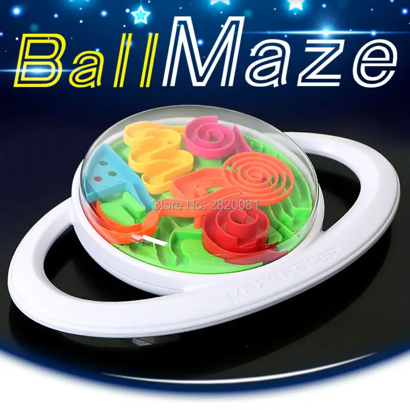 3D шар лабиринт волшебный головоломка для всей семьи забавная игра 2 цвета модель