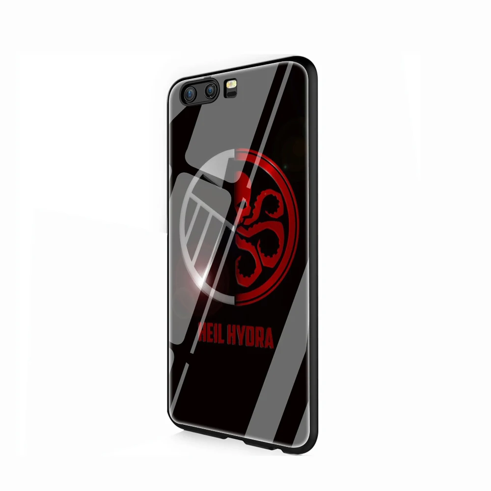 G3 Агенты Marvel щита S. H. I. E. L. D чехол из закаленного стекла для телефона huawei Y9 Honor 8X 7A pro P10 20 Lite Pro mate 20 - Цвет: G3