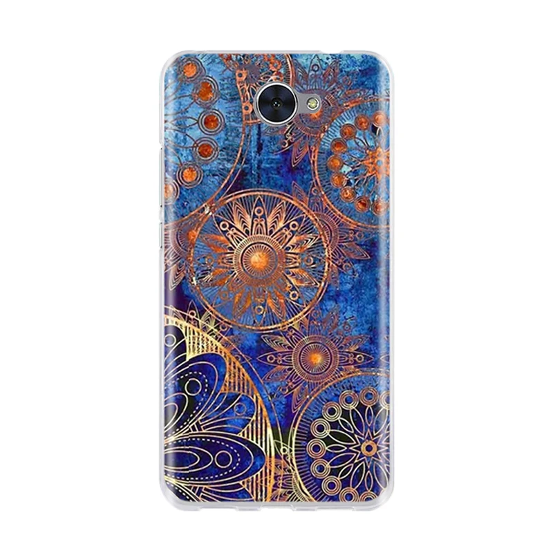 NO.48 Для huawei Y7 чехол для huawei Y3 /Y5 /Y6 чехол мягкий силиконовый 3D чехол TPU Fundas Coque для huawei Y7 чехол для телефона s - Цвет: NO.48