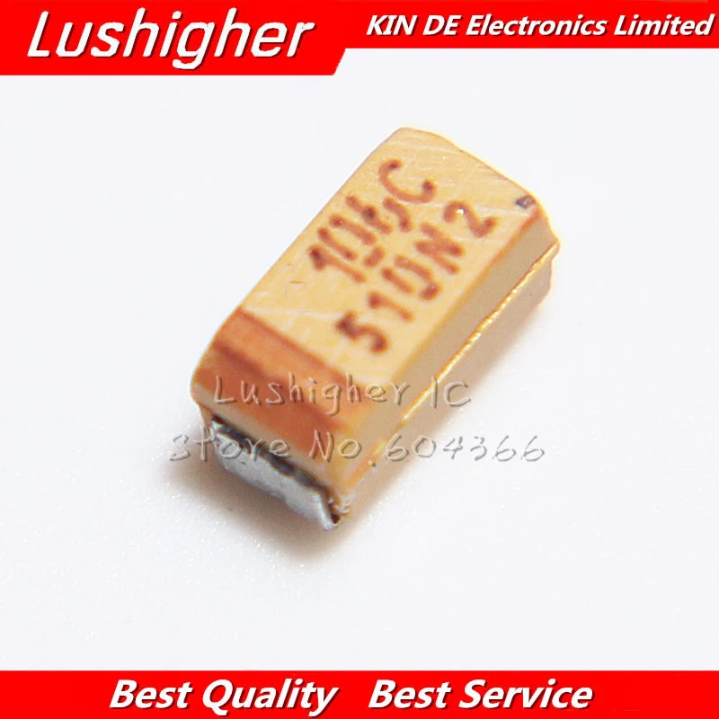 20 шт. A 3216 10 мкФ 16V 106C SMD погрешность 10% точность танталовый конденсатор |
