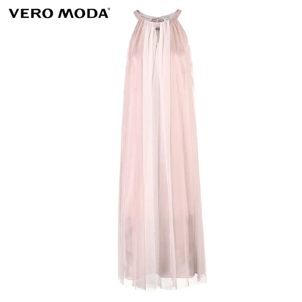 Vero Moda Gauzy Макси/длинное летнее платье | 31837A504 - Цвет: Lt. pale ling516