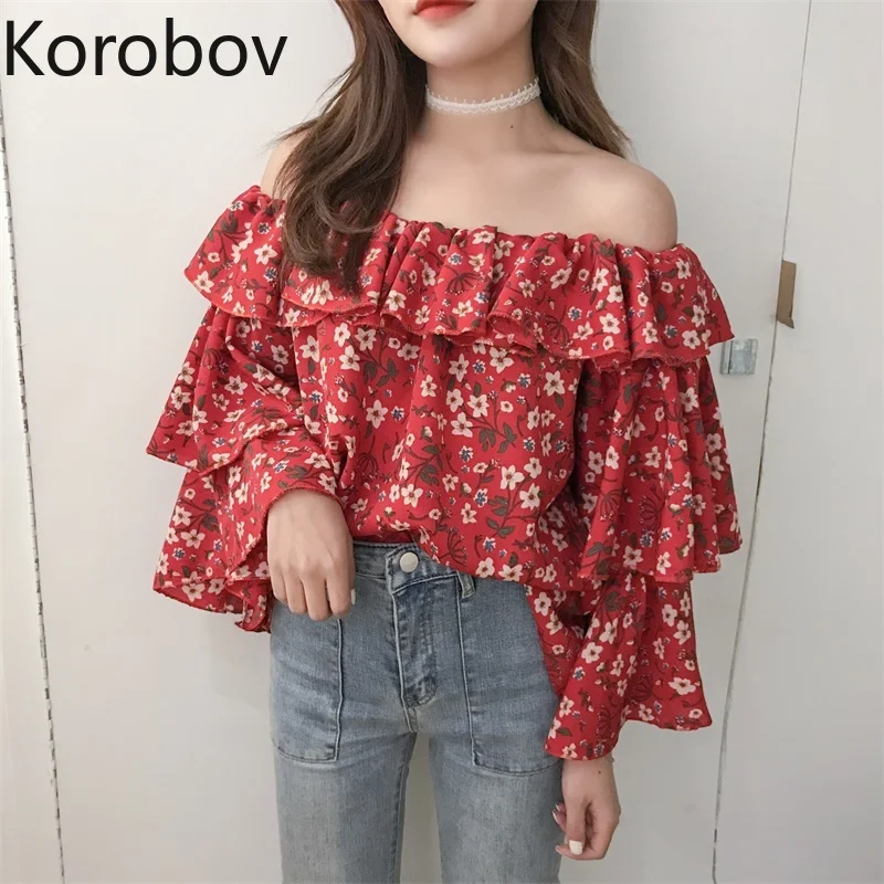 Korobov Новое поступление, летняя женская футболка, Корейская цветная полосатая укороченная футболка, Harajuku, уличная футболка со стоячим воротником, 78190