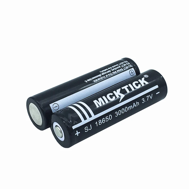 1/2/4/6/10 шт 3 7 V 18650 батарея 3000mAh литий-ионная аккумуляторная большой емкости battaria