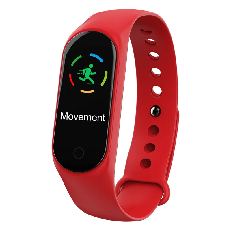 M4 Band Music Smart Watch Sports Bracelet Bluetooth 4.0 Waterproof 0.96" IPS Color Screen Soft TFU | Электроника