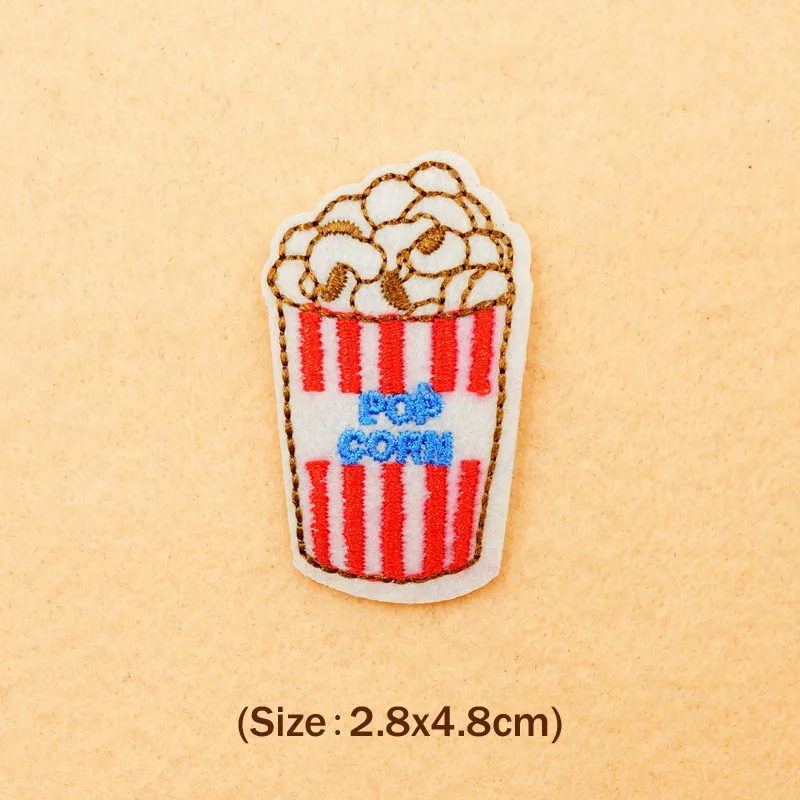 Нашивки из ткани сделай сам с попкорном (Размер: x см) вышитая аппликация швейные