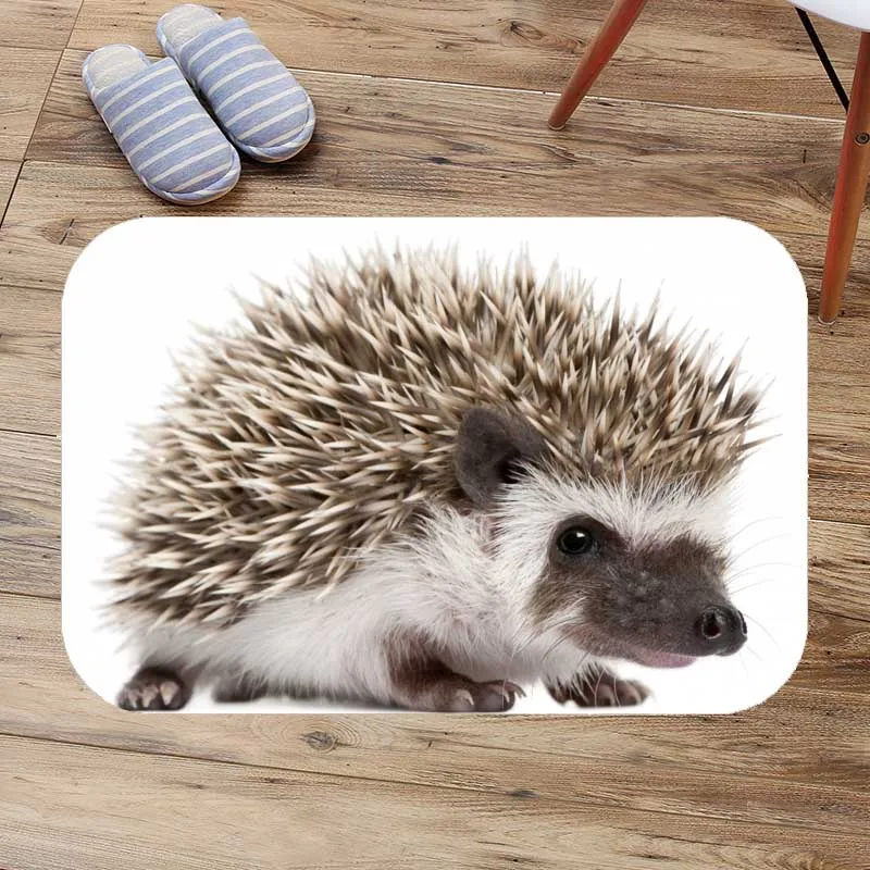 Напольный коврик hedgehog для входной двери пользовательские коврики ванной комнаты